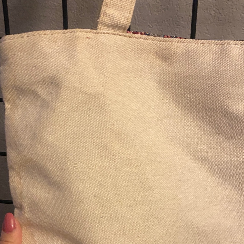 Colorful Elephant Pattern Tote Bag - Picture 8 of 9